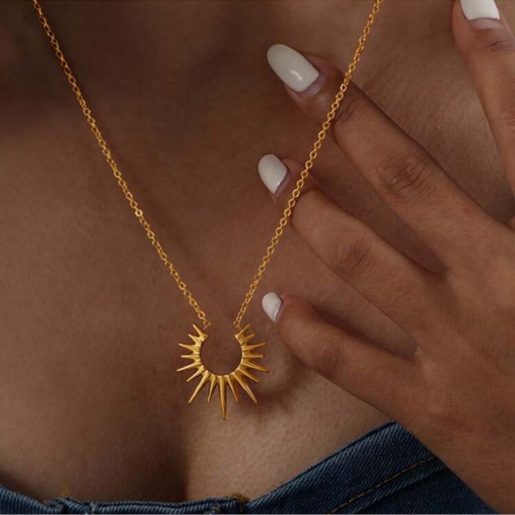 Sunlight Gold Necklace 35$